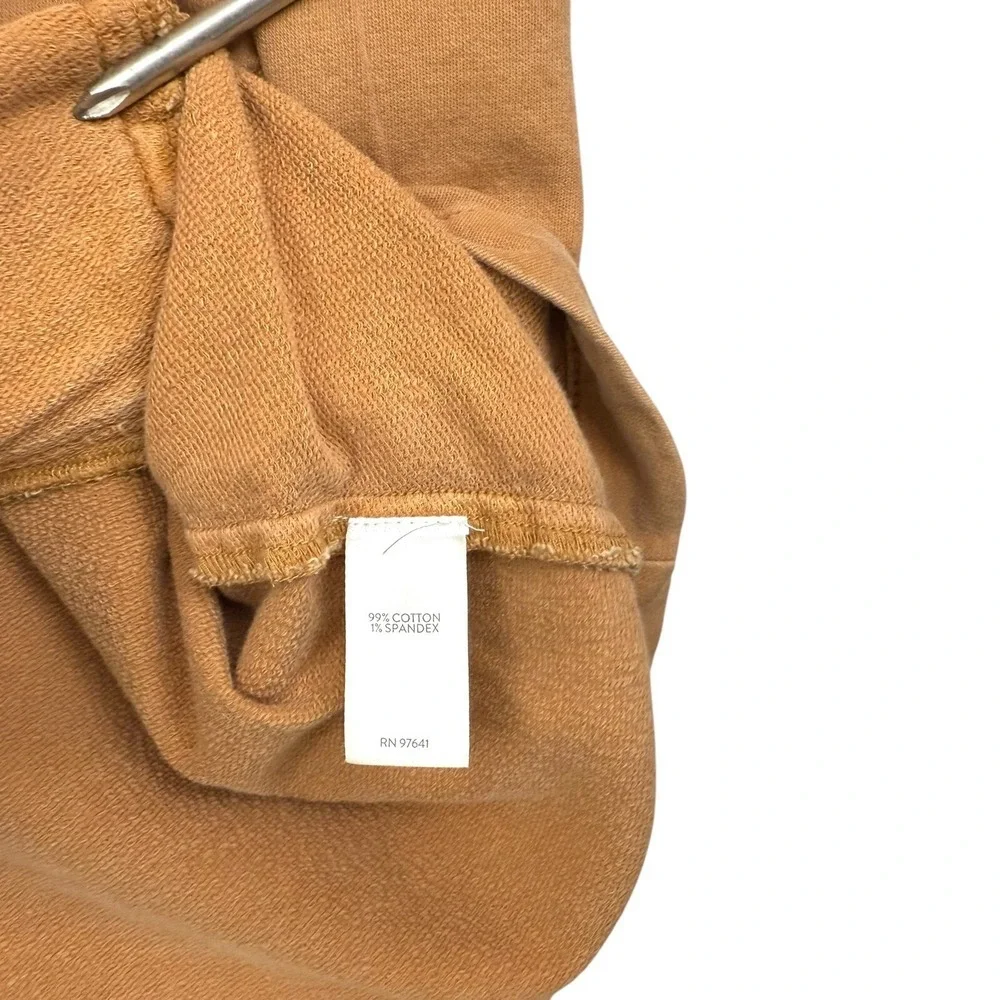 J. Jill Women Dyed Barn Jacket Anorak Light Toffee Cinched Waist Pockets Sz LP*